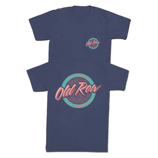 Old Row Circle Logo S/S Pocket Tee (Midnight)