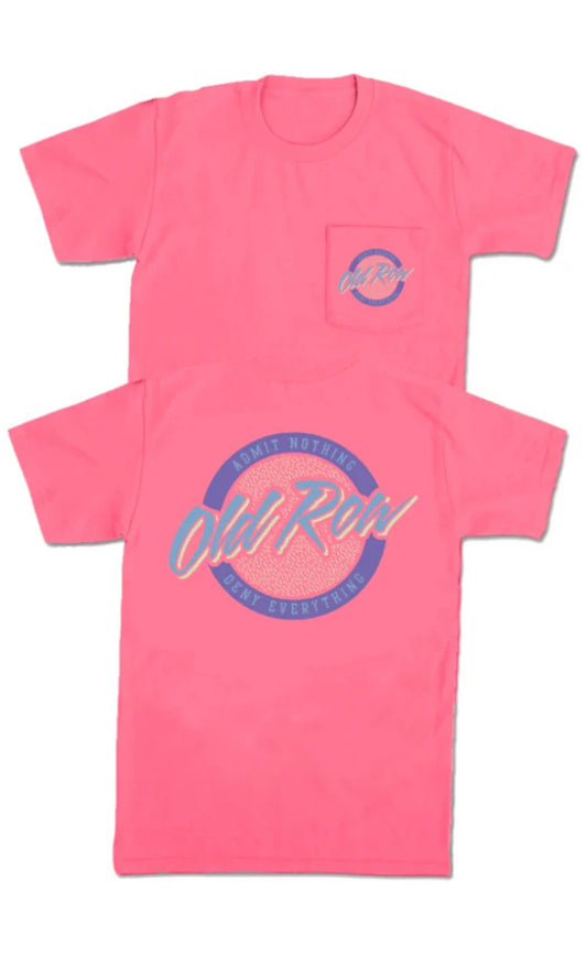 Old Row Circle Logo S/S Pocket Tee (Crunchberry)