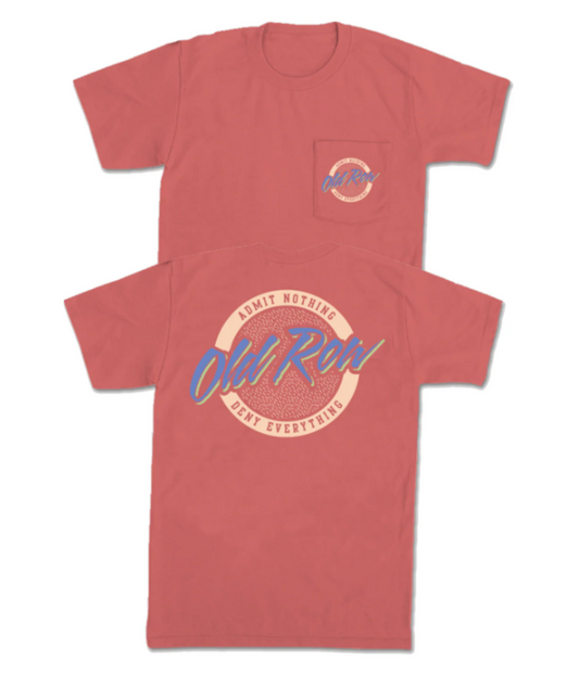 Old Row Circle Logo S/S Pocket Tee (Cumin)