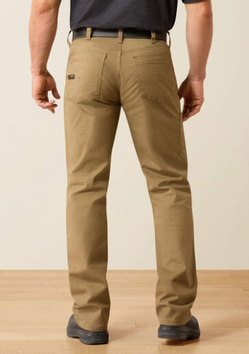 Men's Ariat Rebar M4 Relaxed Made Tough DuraStretch Straight Leg Pants ( Field Khaki)