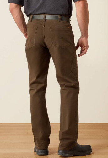 Men's Ariat Rebar M4 Relaxed Made Tough DuraStretch Straight Leg Pants (Wren)