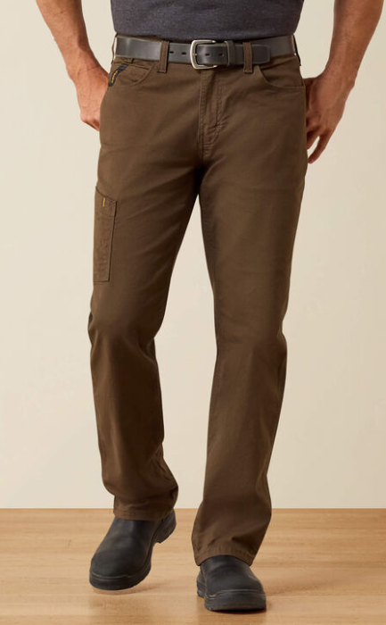 Men's Ariat Rebar M4 Relaxed Made Tough DuraStretch Straight Leg Pants (Wren)