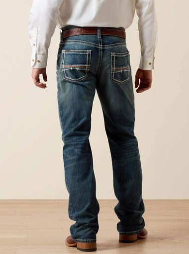 Men's Ariat M4 Relaxed Coltrane Boot Cut Jean (Durango)