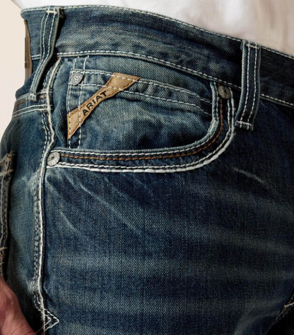 Men's Ariat M4 Relaxed Coltrane Boot Cut Jean (Durango)