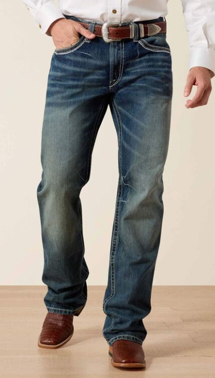 Men's Ariat M4 Relaxed Coltrane Boot Cut Jean (Durango)