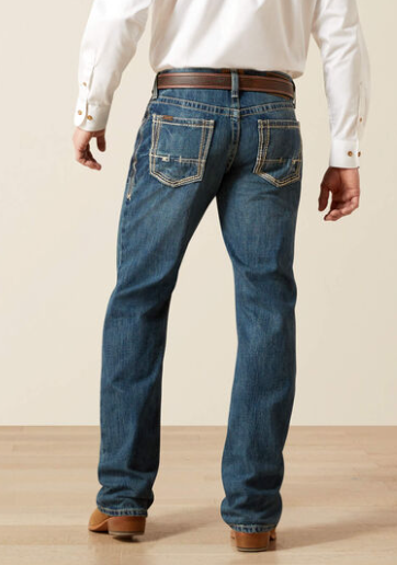 Men's Ariat M4 Relaxed Boundary Boot Cut Jeans (Gulch)