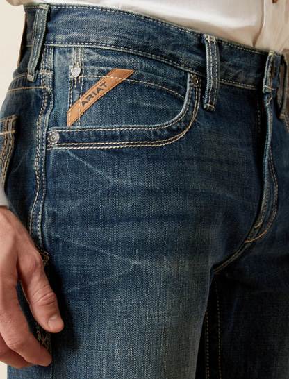 Men's Ariat M4 Relaxed Boundary Boot Cut Jeans (Gulch)