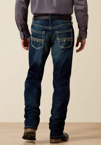 Men's Ariat M5 Slim Stretch Coltrane Stackable Straight Leg Jean (Nightingale)