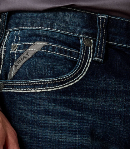 Men's Ariat M5 Slim Stretch Coltrane Stackable Straight Leg Jean (Nightingale)