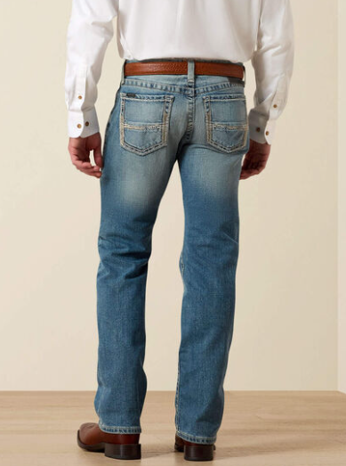 Men's Ariat M7 Rocker Stretch Stirling Stackable Straight Leg Jean (Shasta)