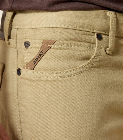 Men's Ariat M7 Grizzly Straight Jean (Dark Khaki)
