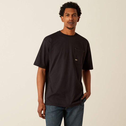 Men's Ariat Rebar Workman Brickyard T-Shirt (Black)