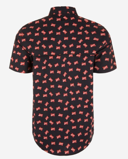Men's Drake Lifestyle Cotton Drake Life Print S/S Shirt
