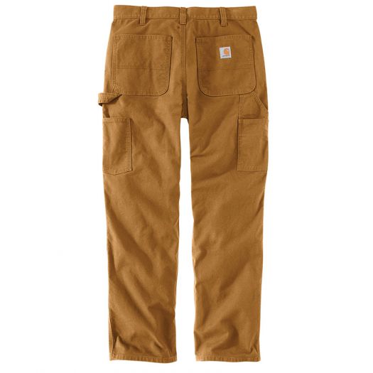 Men's Carhartt Relaxed Straight Rugged Flex Duck Dungaree (Carhartt Brown)