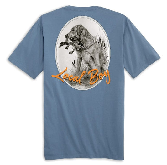 Men's Local Boy Full Retrieve T-Shirt Slate