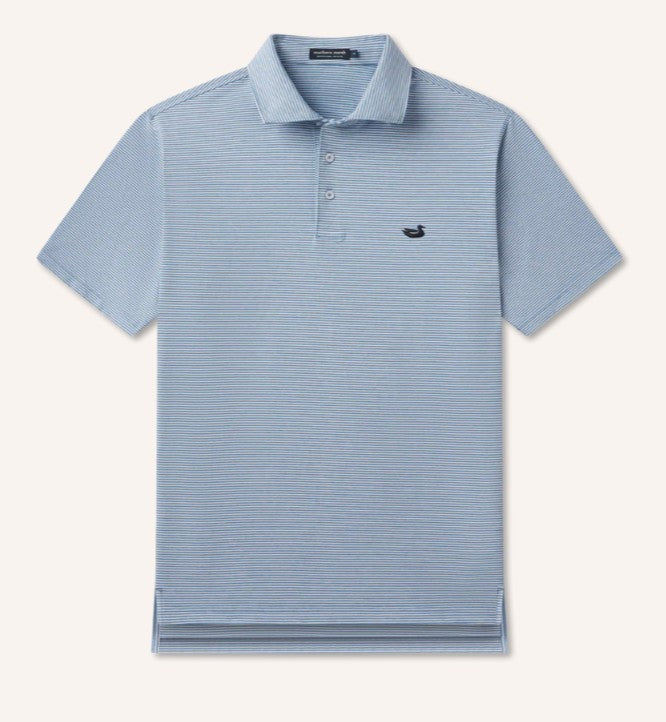 Men's Southern Marsh Amagansett Relaxed Polo-Stripe