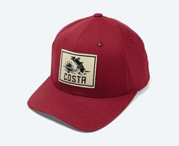 Costa Cypress Snapback Hat (Red)