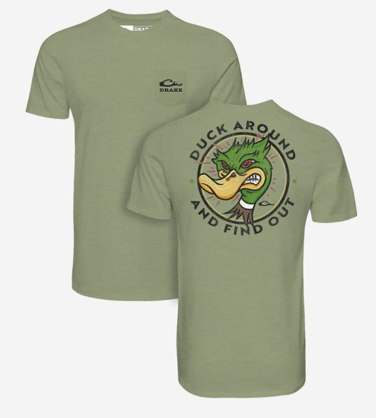 Men's Drake Lifestyle Duck Around (Sage Light Heather)