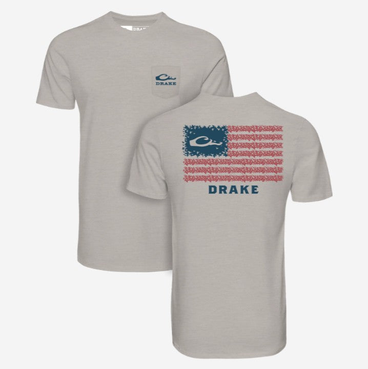 Men's Drake Lifestyle Americana Drake Flag T-Shirt