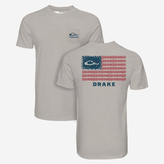 Men's Drake Lifestyle Americana Drake Flag T-Shirt