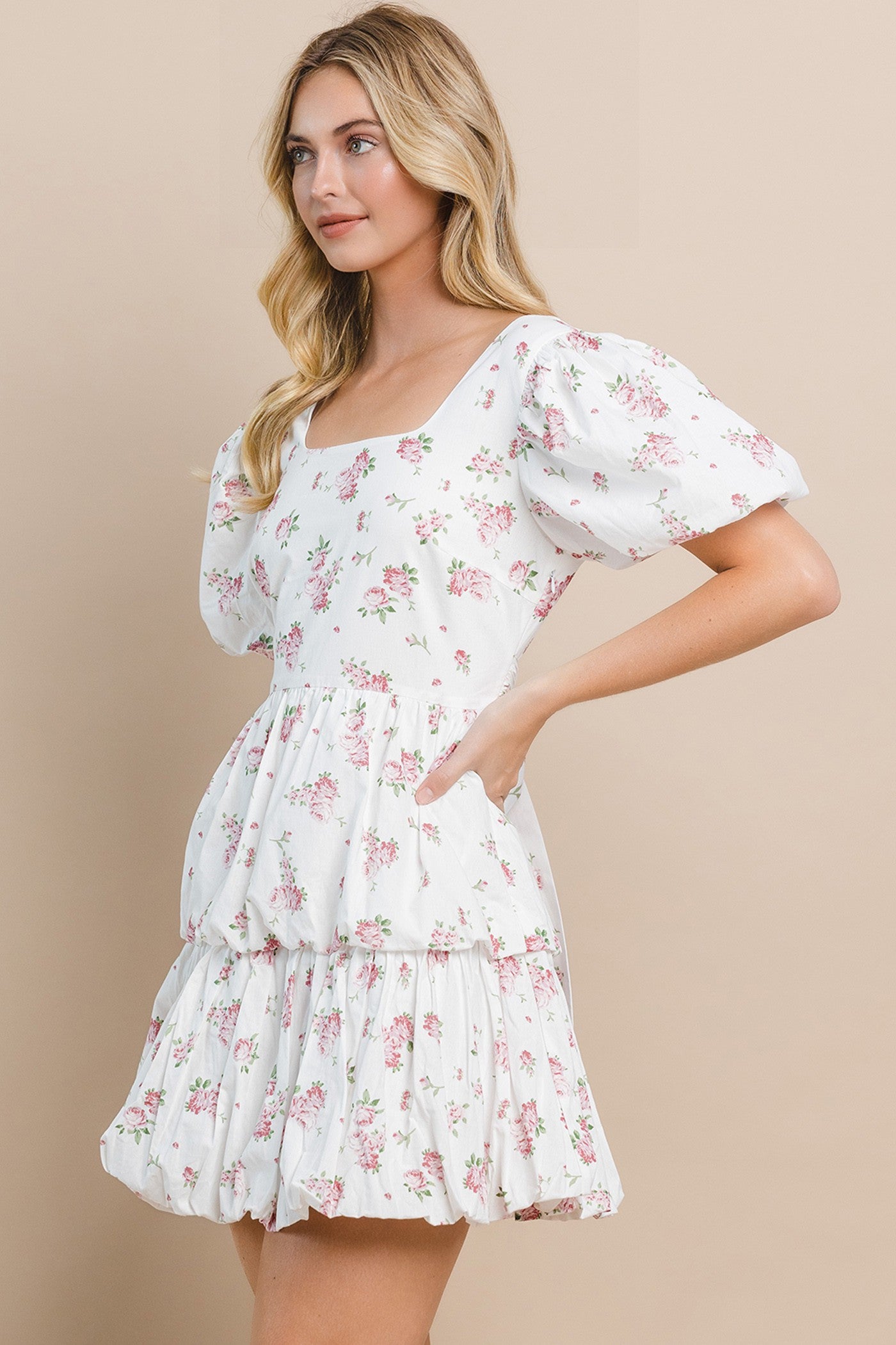 Caroline Floral Dress