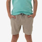 Burlebo Toddler Athletic Short (Heather Khaki/Venado Camo Liner)