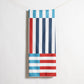 The Royal Standard Freeport Stripe Giant Beach Towel in Red