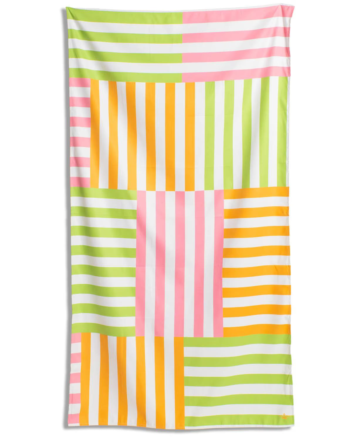 The Royal Standard Freeport Stripe Giant Beach Towel in Pink
