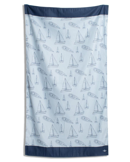 The Royal Standard Set Sail Giant Beach Towel