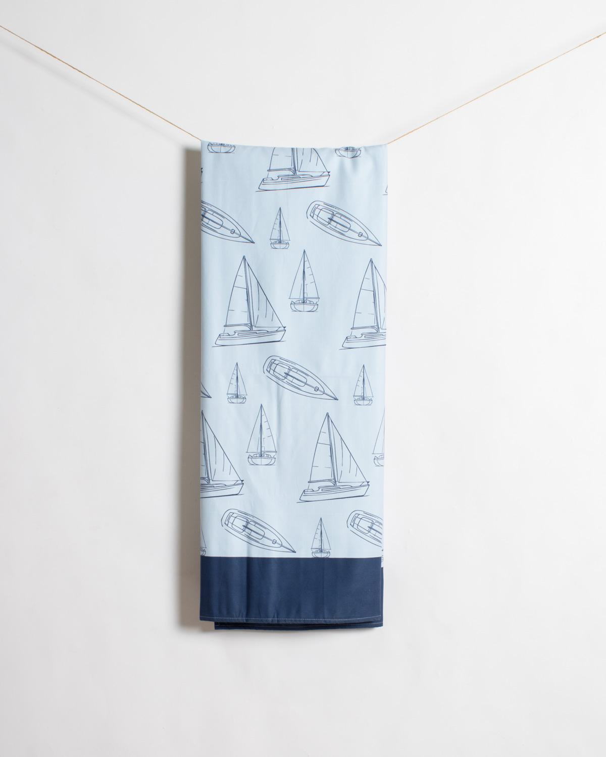 The Royal Standard Set Sail Beach Towel