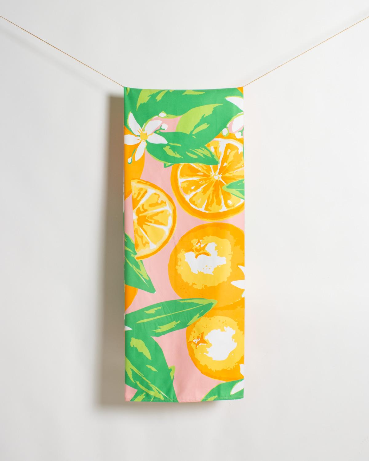 Orange Grove Giant Beach Towel - Thumbnail 5