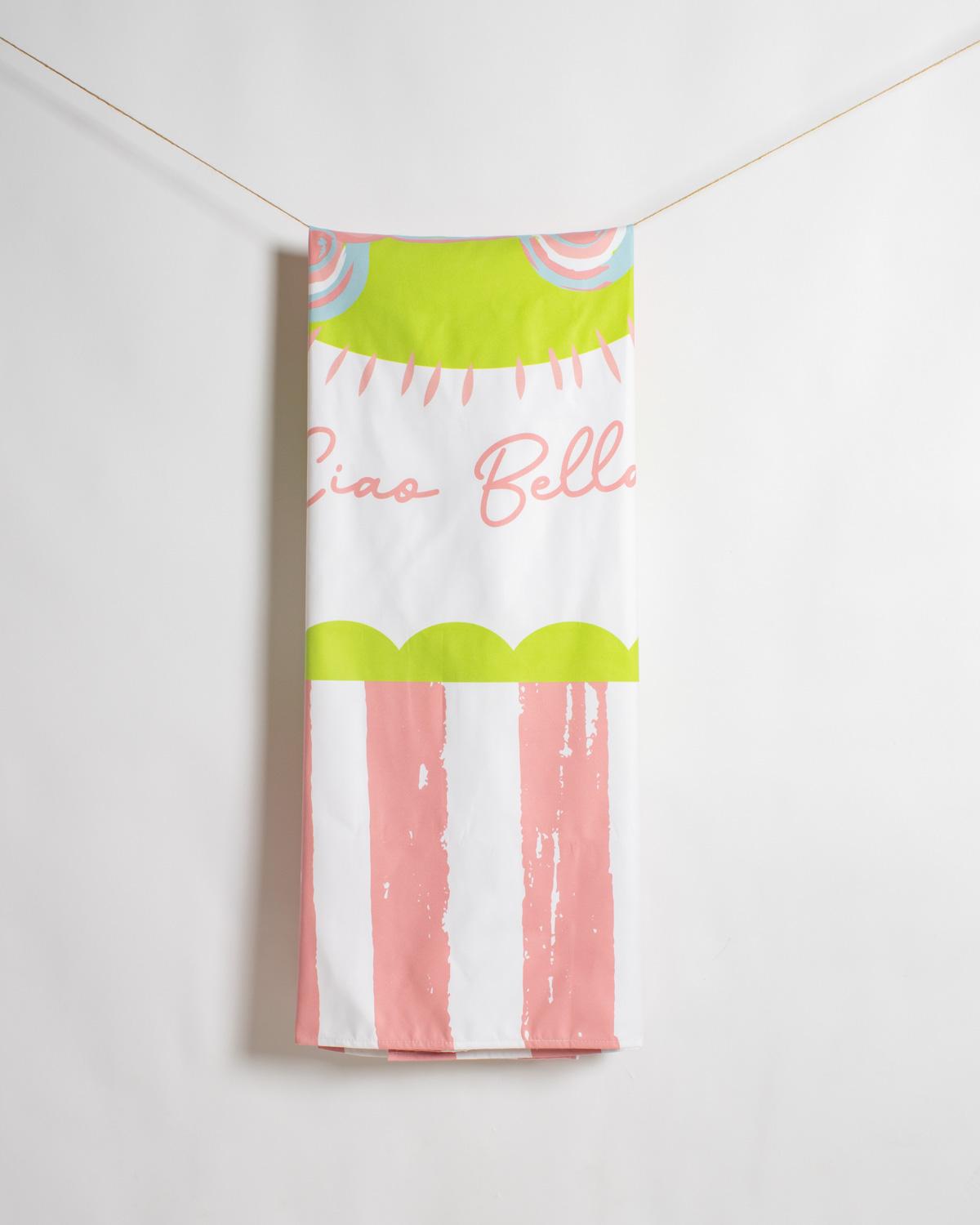 The Royal Standard Ciao Bella Giant Beach Towel