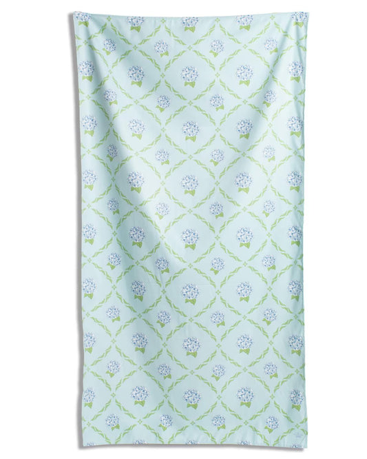 The Royal Standard Hydrangea Trellis Giant Beach Towel