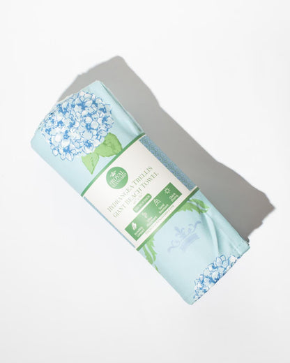 The Royal Standard Hydrangea Trellis Giant Beach Towel