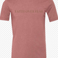 Groovy Faith Over Fear S/S Tee (Heather Mauve)