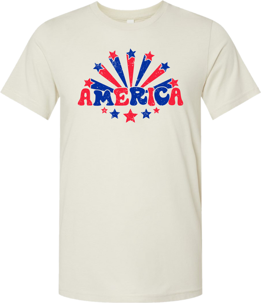 AMERICA S/S (Heather Oatmeal)