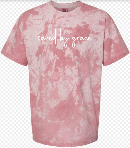 Saved By Grace S/S Tee (Clay)