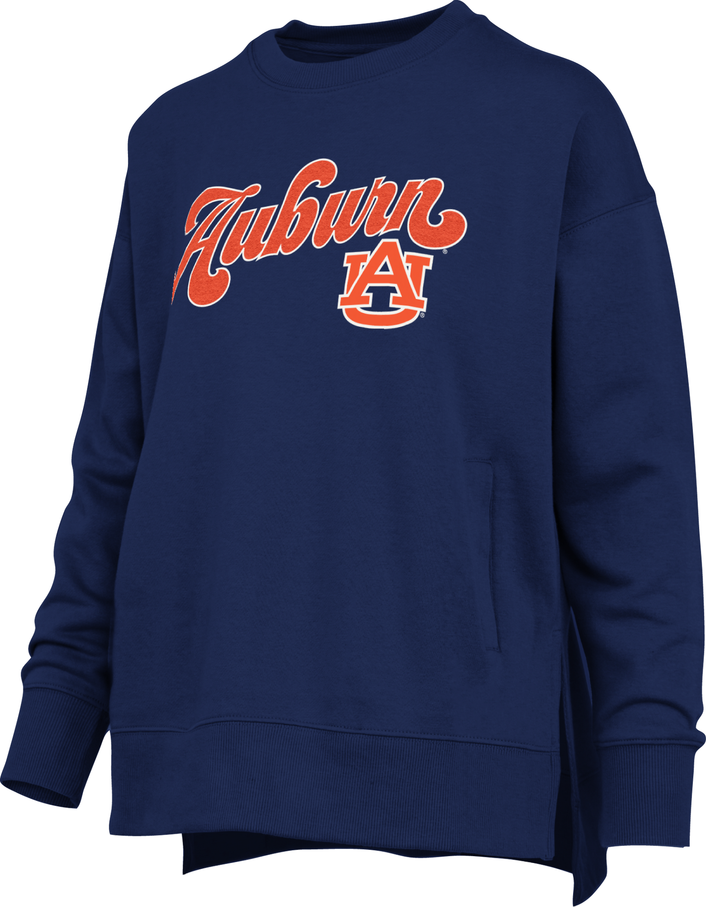 Auburn (AU) Bonanza Chenille Harper L/S (Navy)