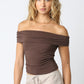 S/S Solid Crop Top