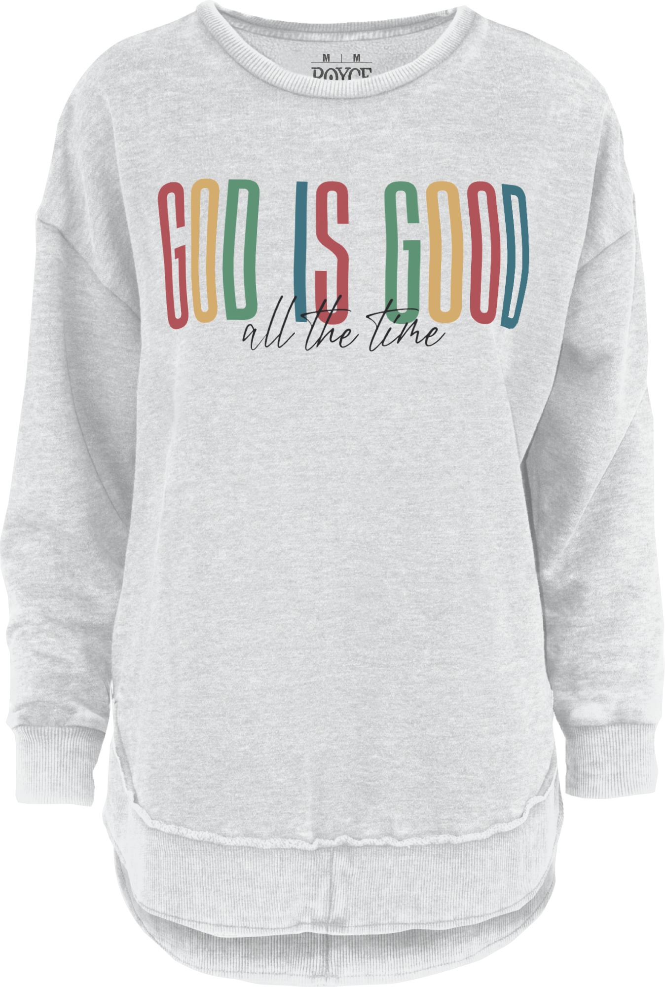 Royce Apparel God Is Good All The Time L/S (Oatmeal)