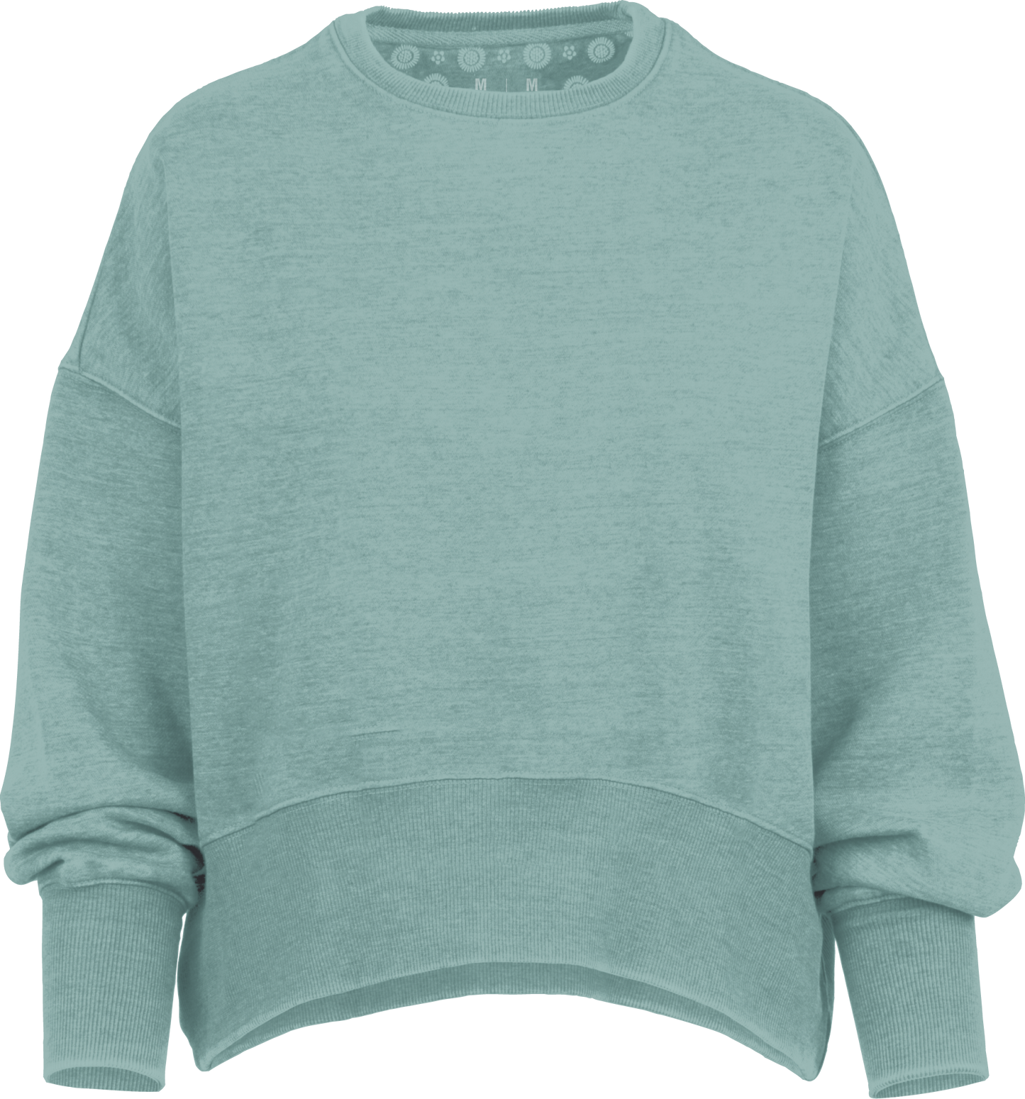 Royce Apparel Melange Youngstown Waist Length Raglan Fleece