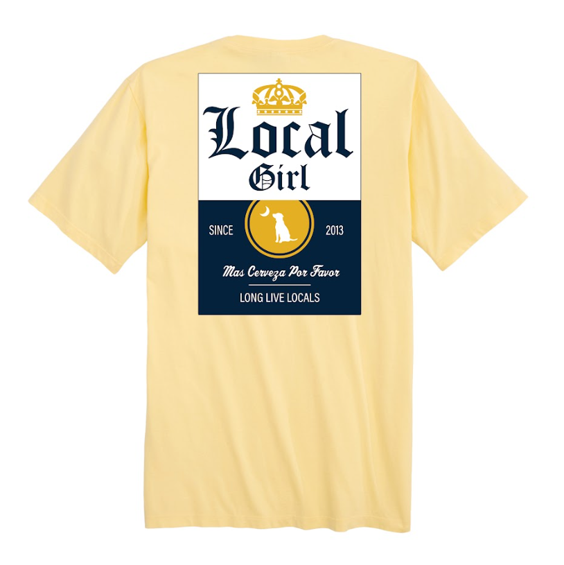 Local Girl Mas Cerveza S/S (Banana)