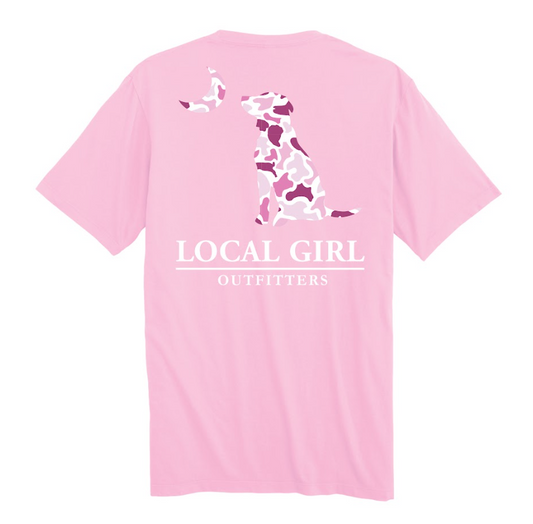 Local Girl Localflage Dog & Moon S/S (Blossom)