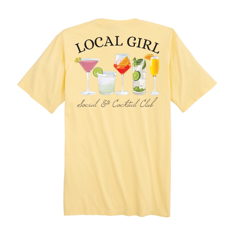 Local Girl Social & Cocktail Club S/S (Banana)