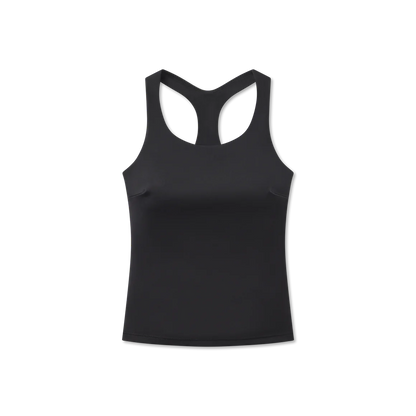 Tara Performance Racerback Tank (Black)