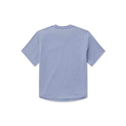 Olivia Vintage Tee-Flag (Washed Blue)