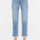 Nancy High Rise Slim Straight Leg Jeans