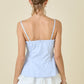 Day + Moon Poplin Fit & Flare Tank