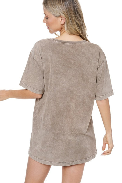 Cherries Graphic S/S Tee (Mocha)