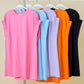 Day + Moon Knit Mini Dress W/Elastic Sleeve Details